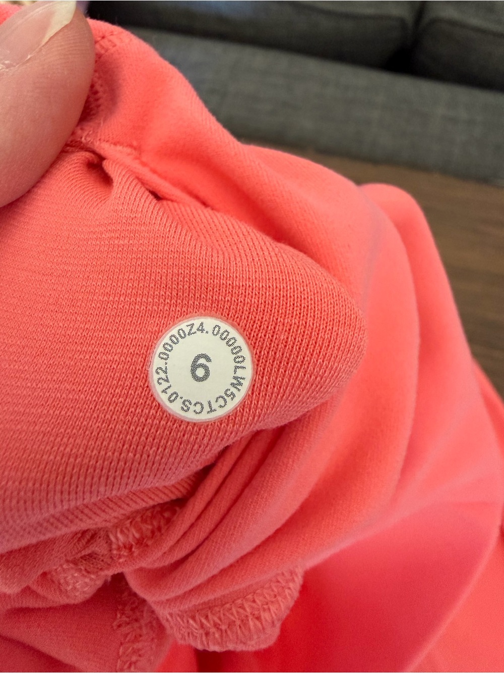 Lululemon Women’s Peach/Coral Align Leggings - Picture 3 of 3